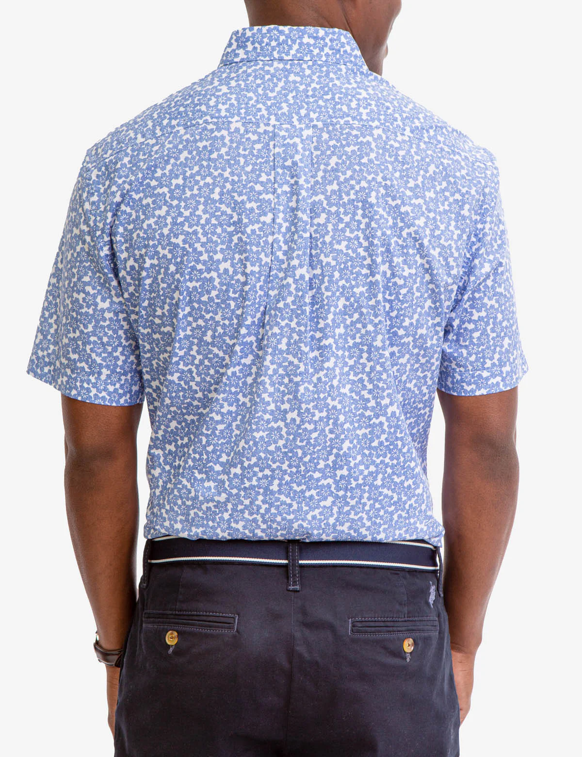 FLORAL PRINT SLUB POPLIN SHIRT - Image 4