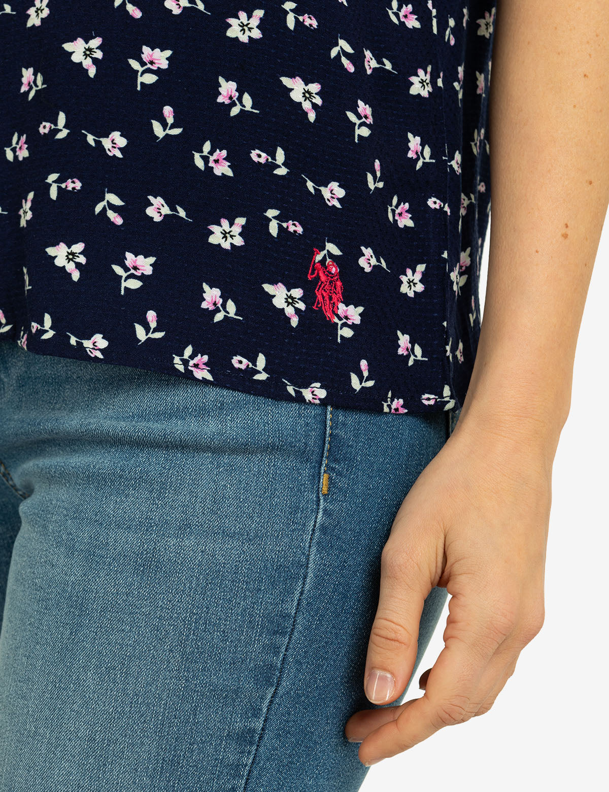 FLORAL PRINT VOLUME SLEEVE TOP - Image 5