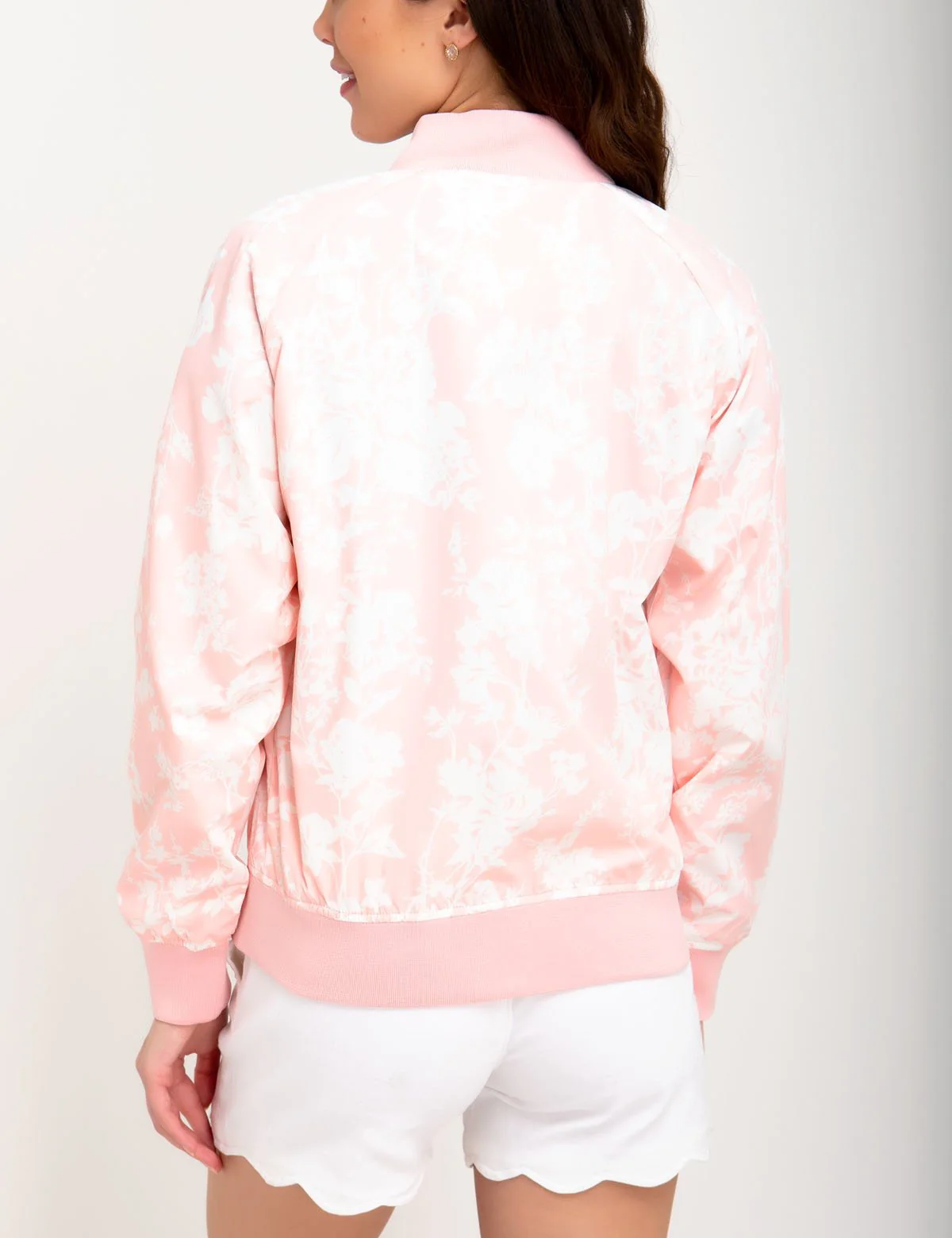 FLORAL PRINTED BOMBER - Image 10