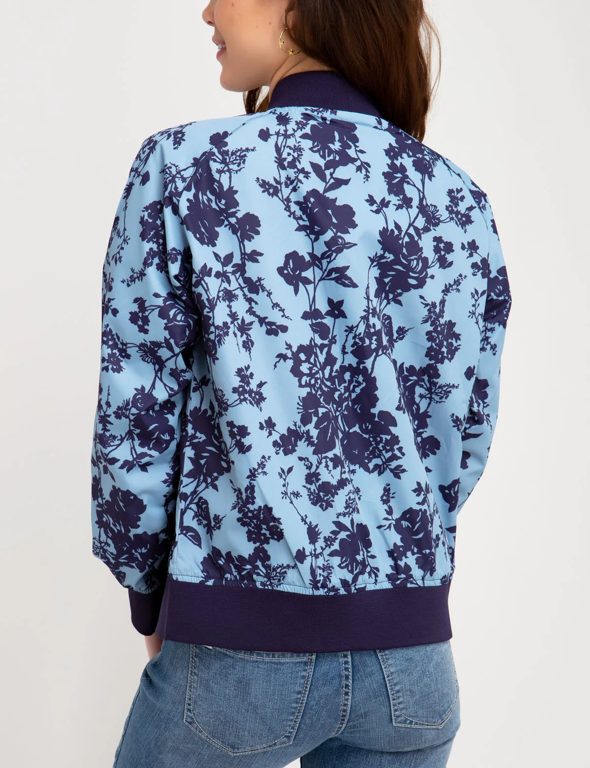 FLORAL PRINTED BOMBER - Image 12