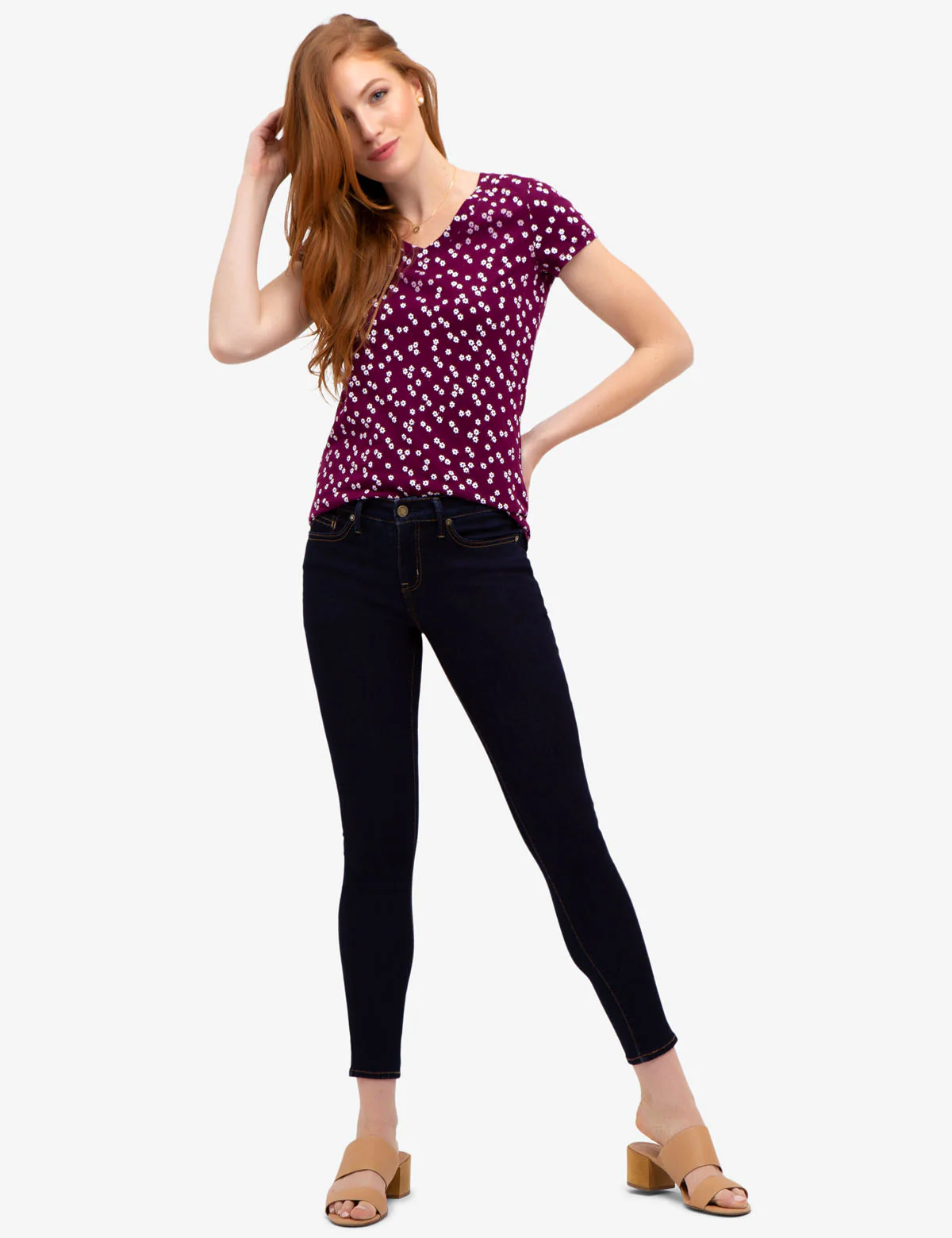 FLORAL PRINTED T-SHIRT - Image 2