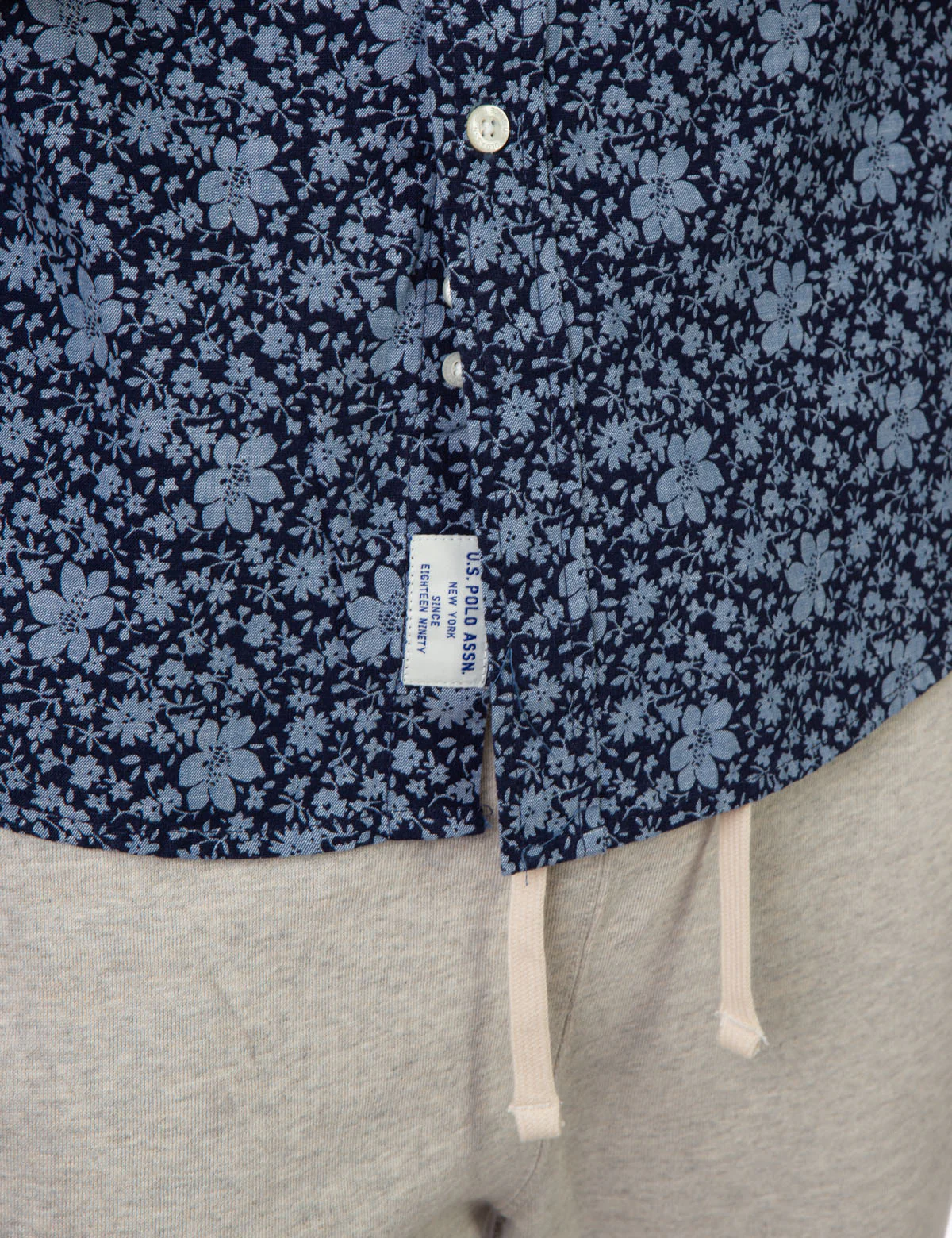 FLORAL SHORT SLEEVE SHIRT - Image 6