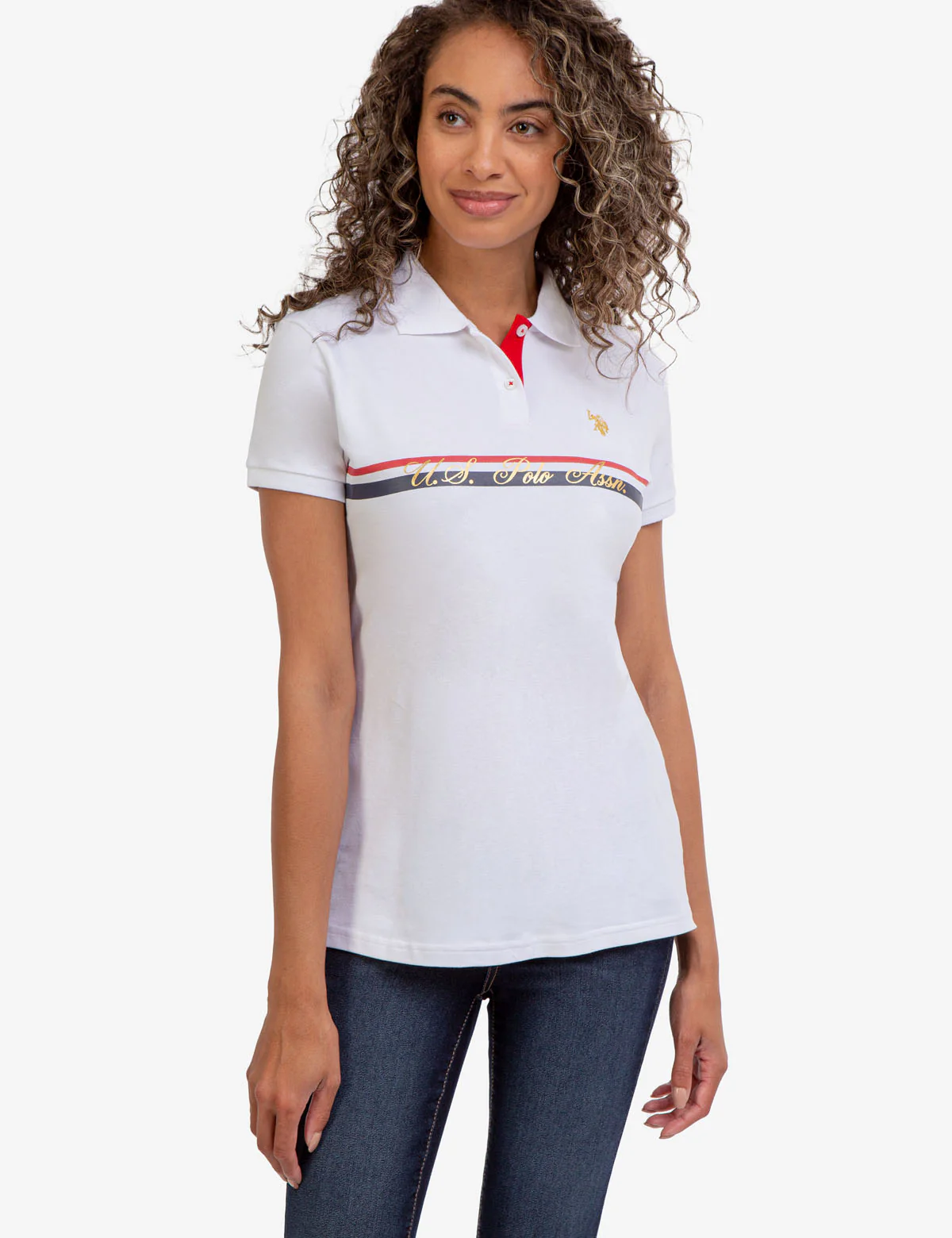 FOIL SCRIPT LOGO POLO SHIRT - Image 6