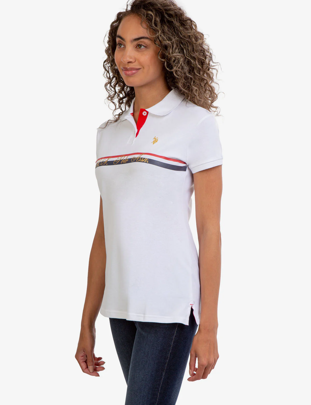 FOIL SCRIPT LOGO POLO SHIRT - Image 9
