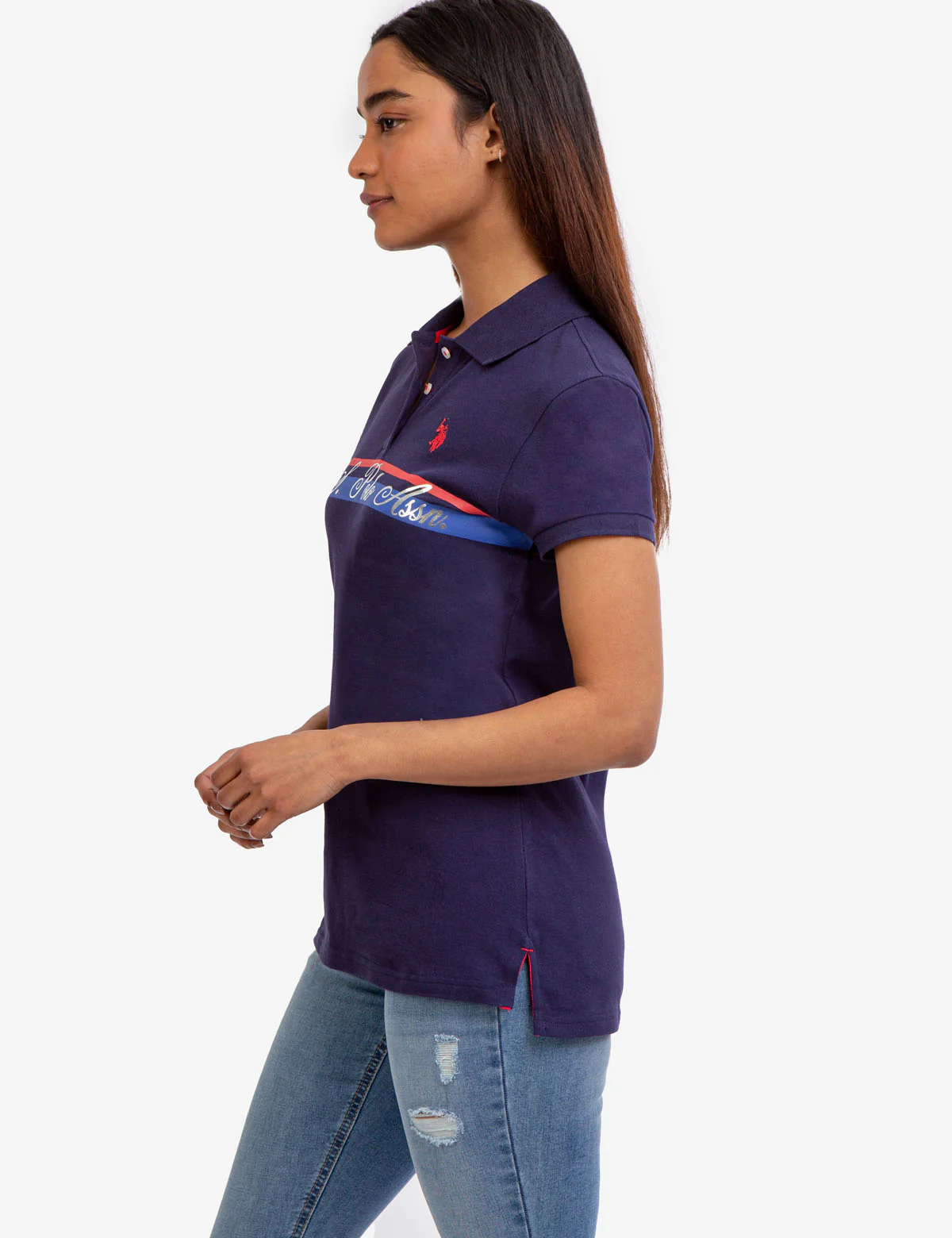 FOIL USPA PRINT POLO SHIRT - Image 3