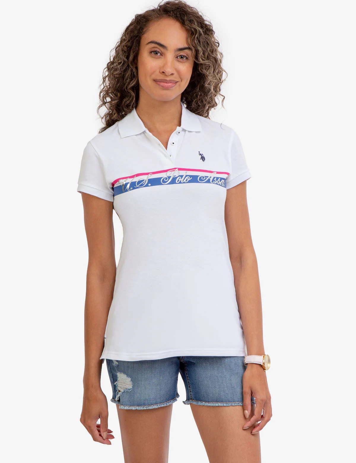 FOIL USPA PRINT POLO SHIRT - Image 5