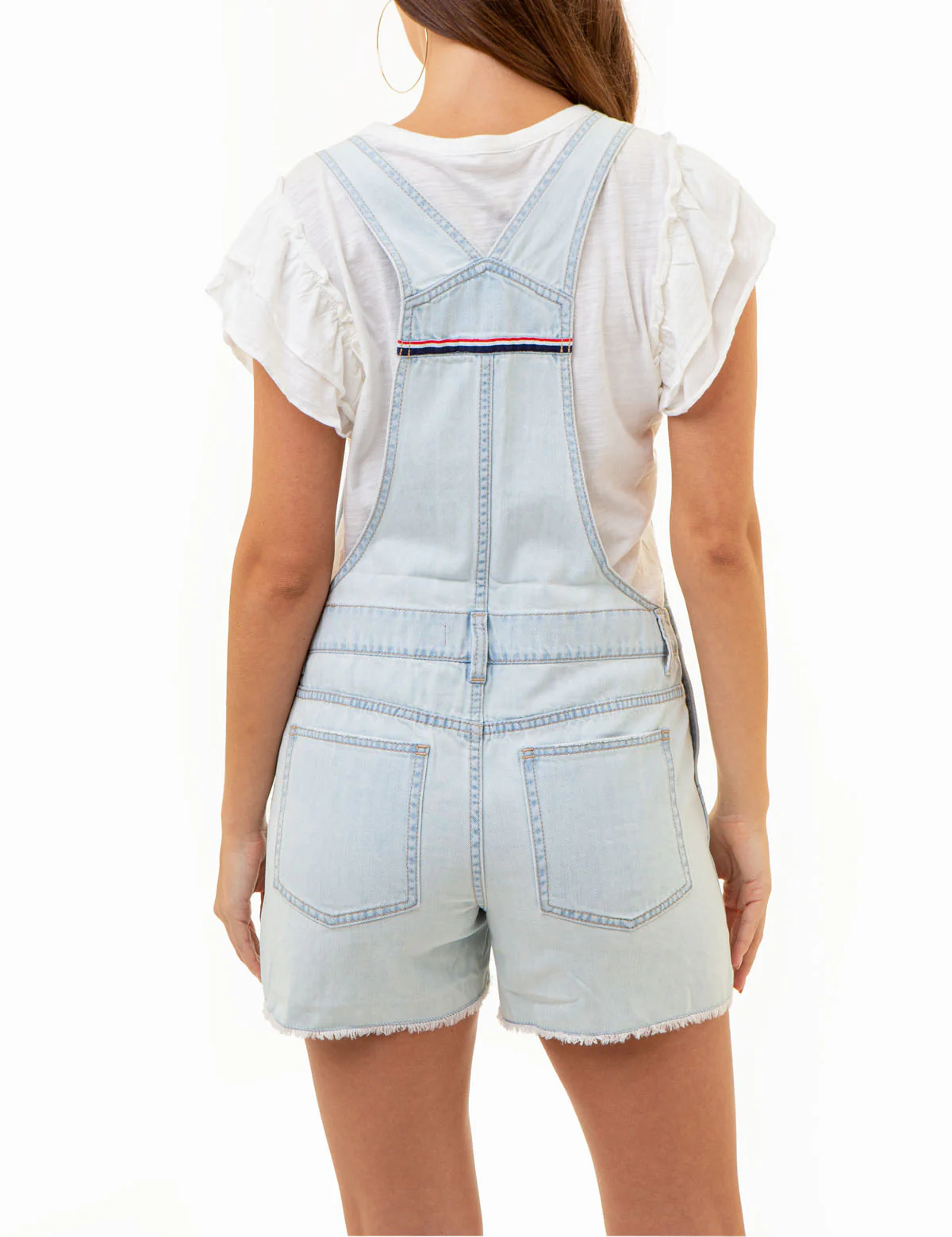 FRAY HEM SHORTALLS - Image 6