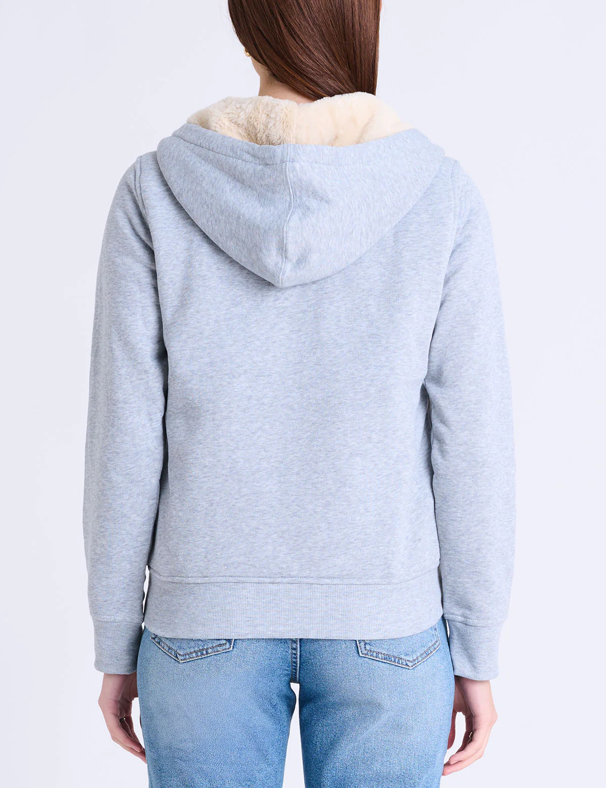 FULL ZIP FLEECE HOODIE - Image 4