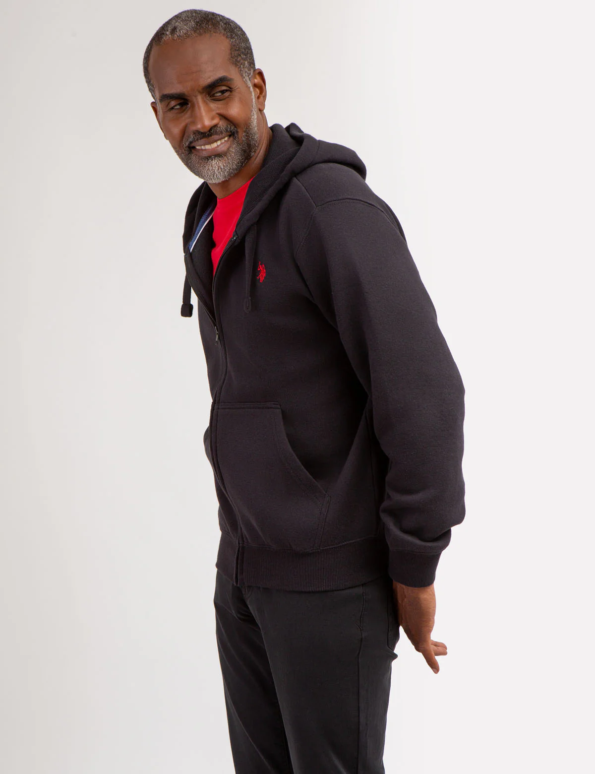 FULL ZIP LINED HOODIE - Image 9