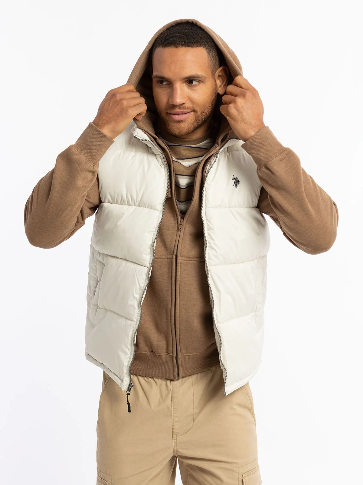 FULL ZIP LINED HOODIE - Image 3