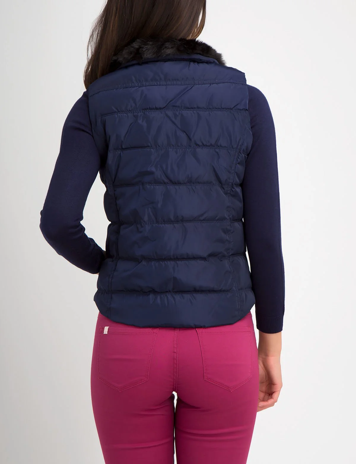 FUR COLLAR VEST - Image 7