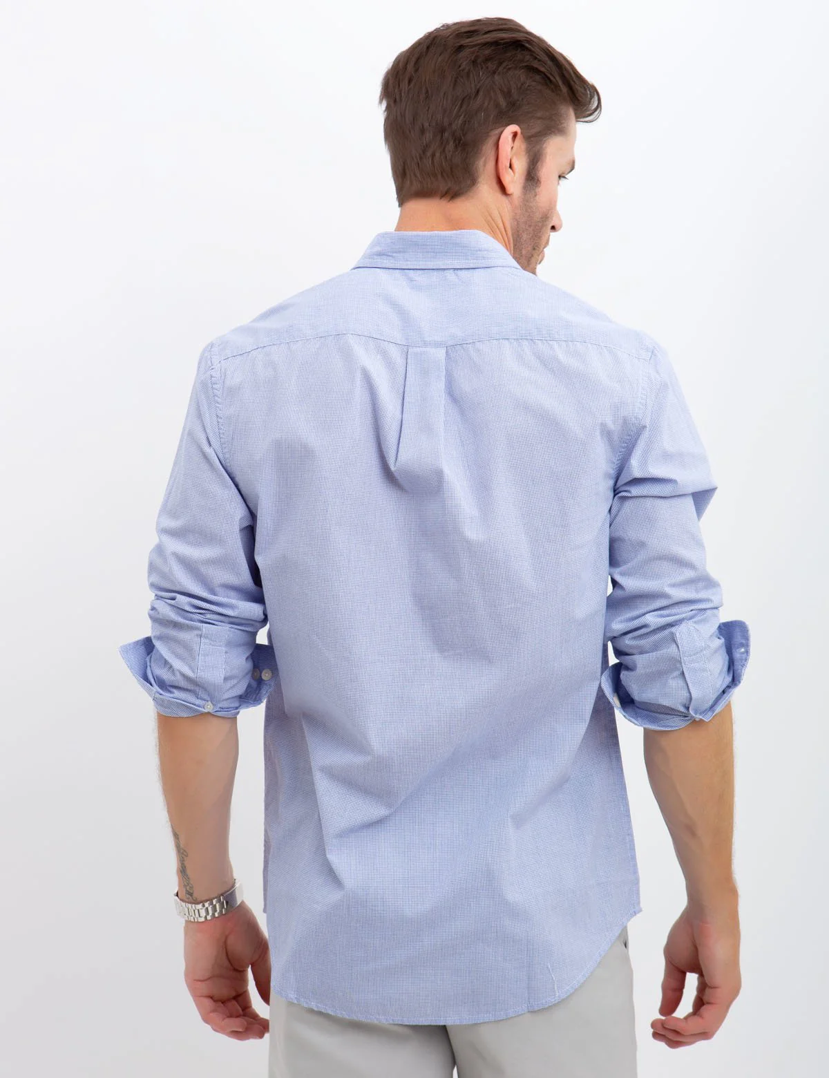 GINGHAM PRINT SHIRT - Image 11