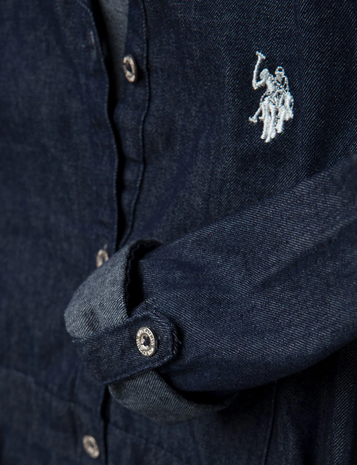 GIRLS LACE & DENIM DRESS - Image 5