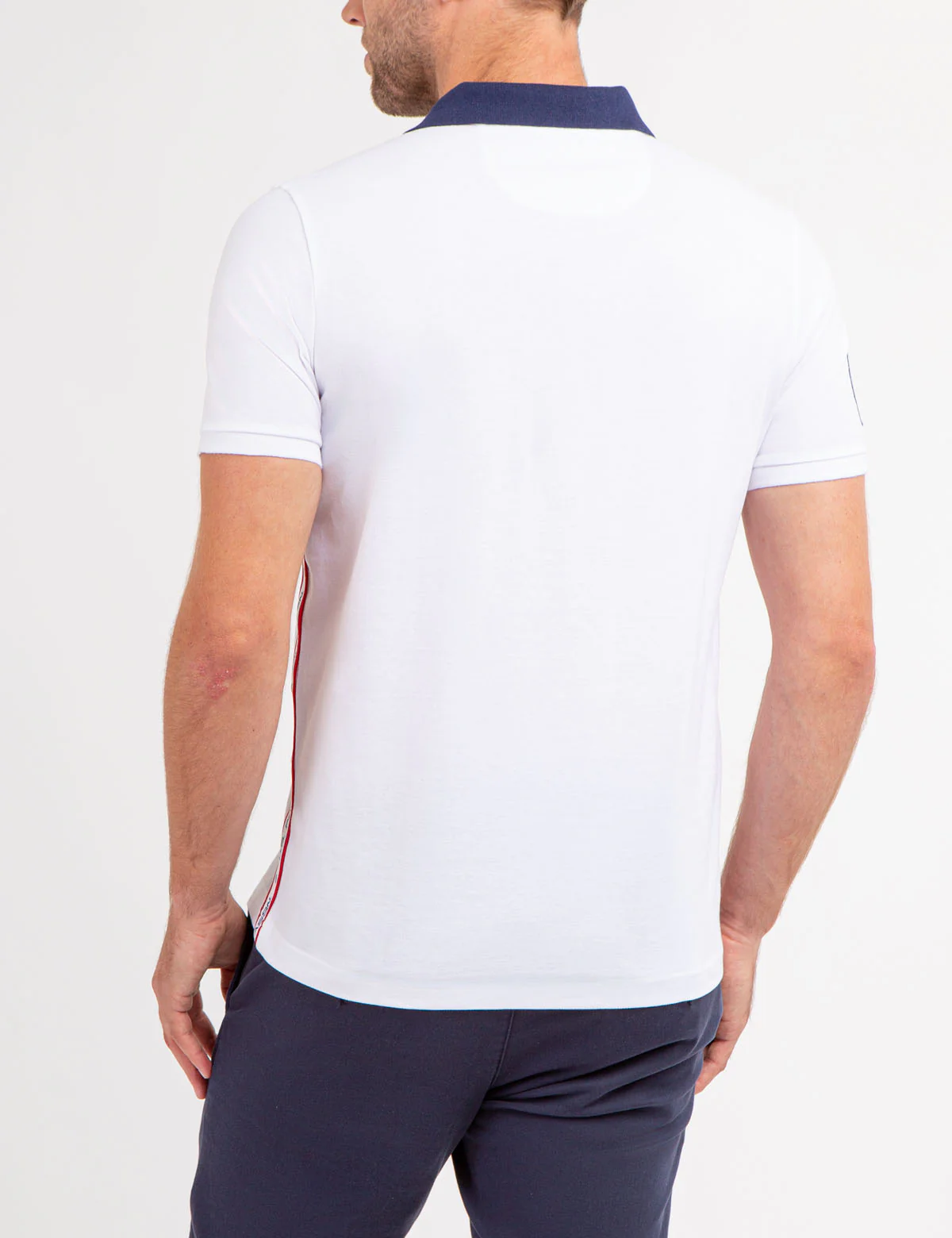 GRAPHIC TRIM PIQUE POLO SHIRT - Image 17