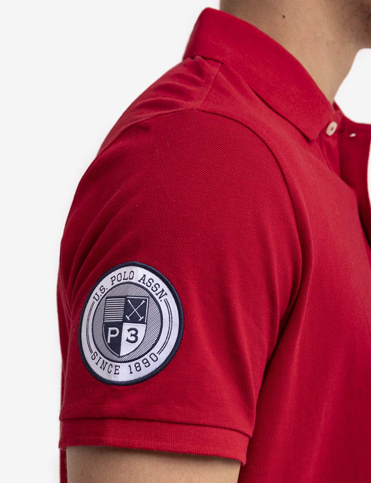 GRAPHIC TRIM PIQUE POLO SHIRT - Image 6