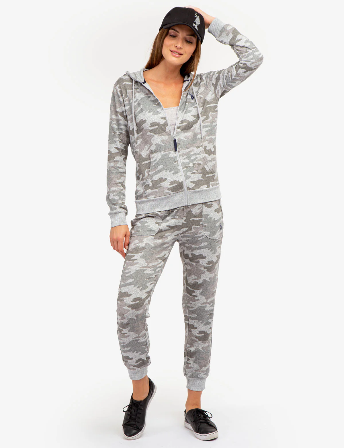 HACCI ZIP UP CAMO HOODIE - Image 2