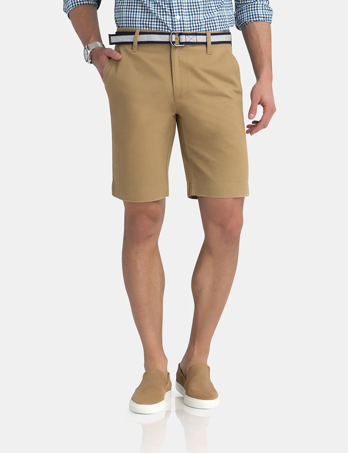 BELTED HARTFORD SHORTS