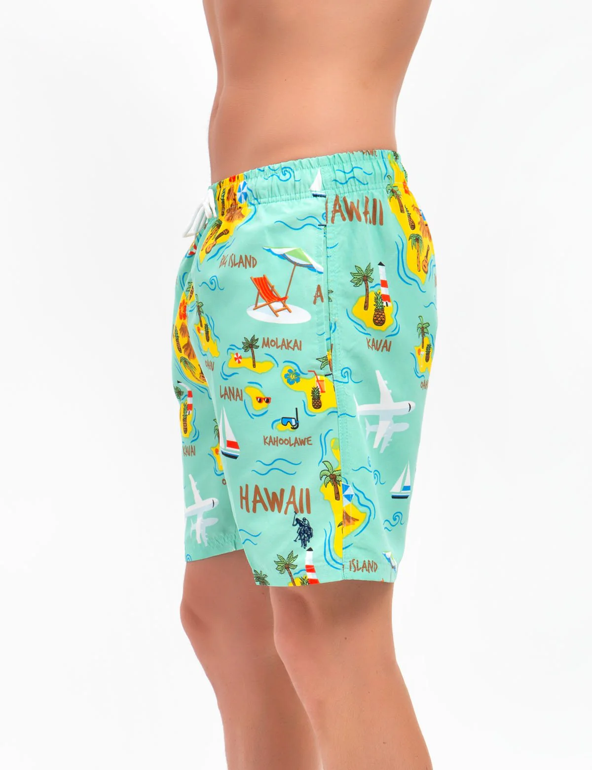 HAWAII MAP SWIM TRUNKS - Image 7