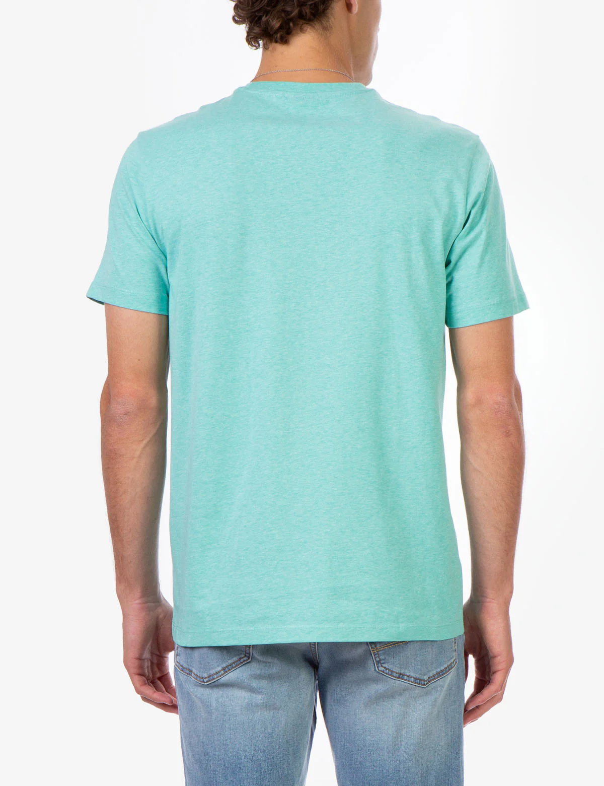 HEATHER PATCH POCKET T-SHIRT - Image 5