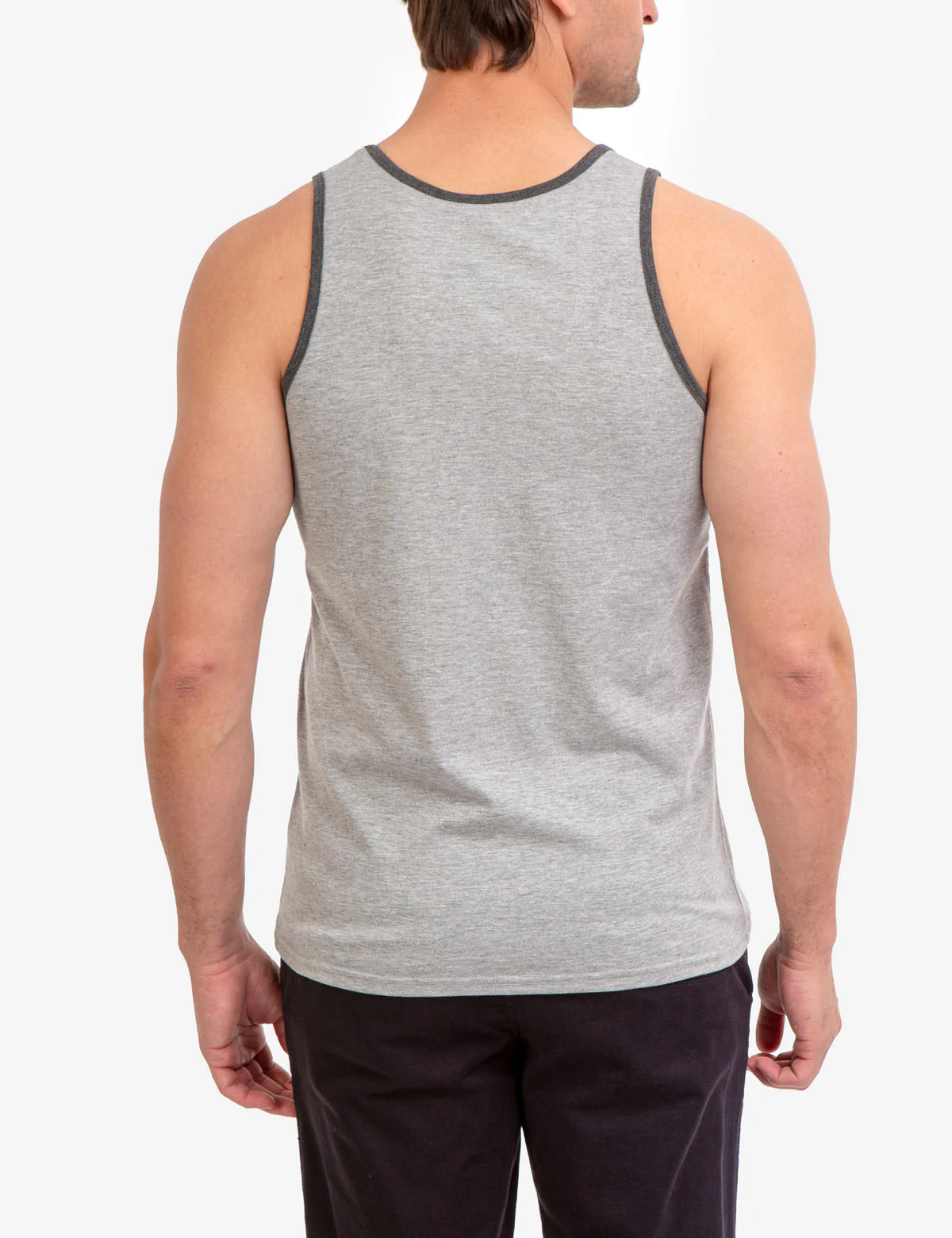 HEATHERED RINGER TANK TOP - Image 3