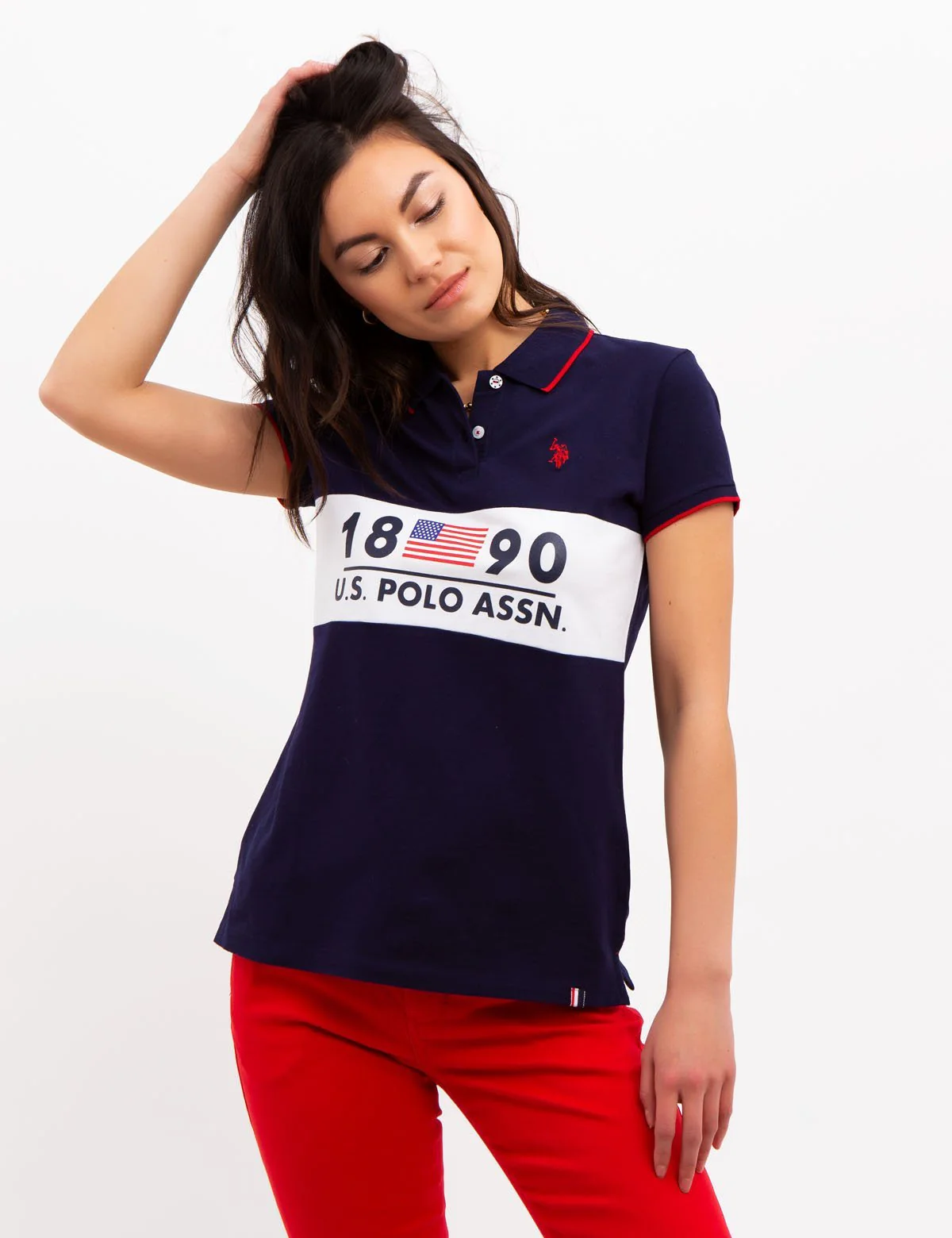HERITAGE CHEST BLOCK POLO SHIRT - Image 4