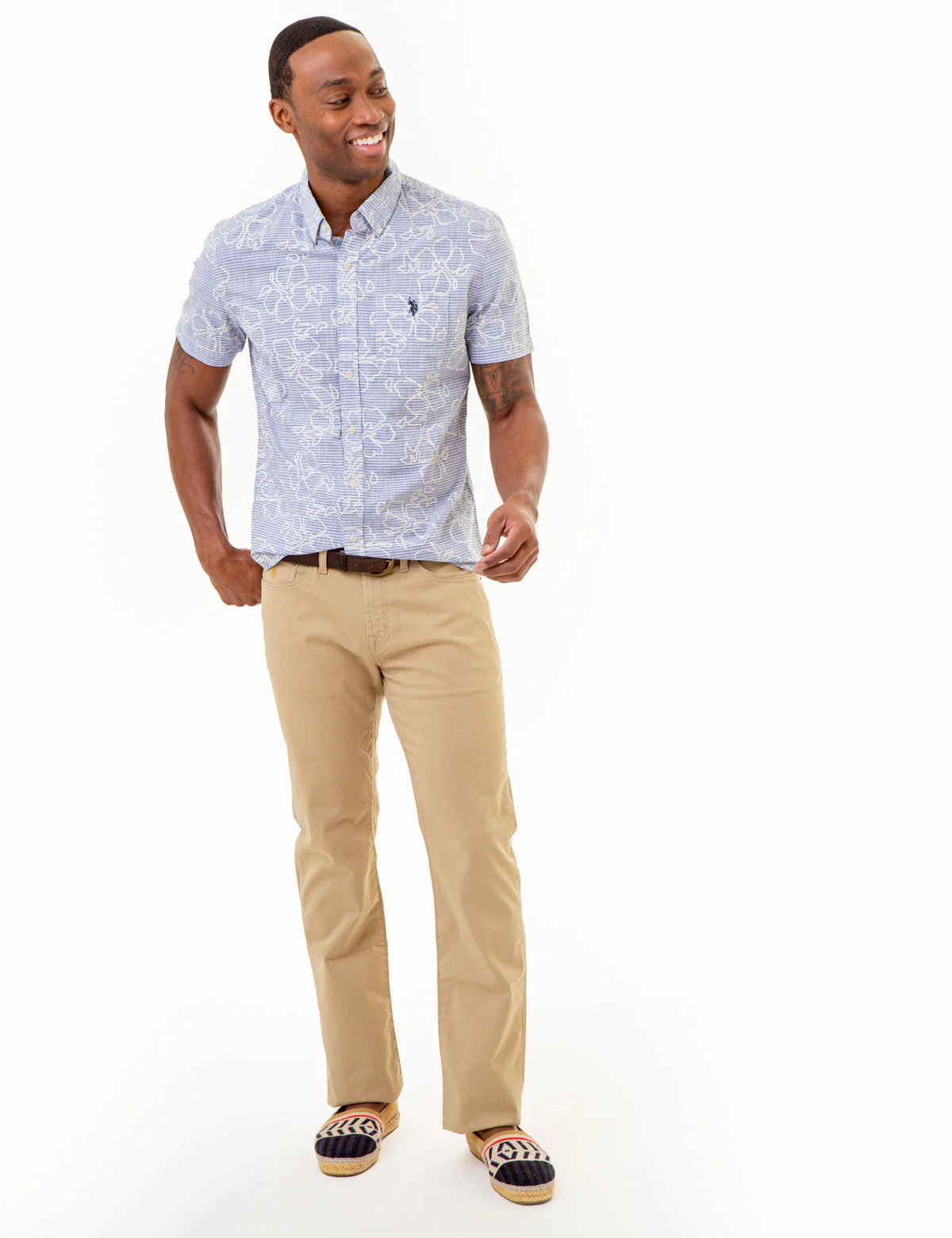 HIBISCUS SLUB POPLIN SHIRT WITH POCKET - Image 10