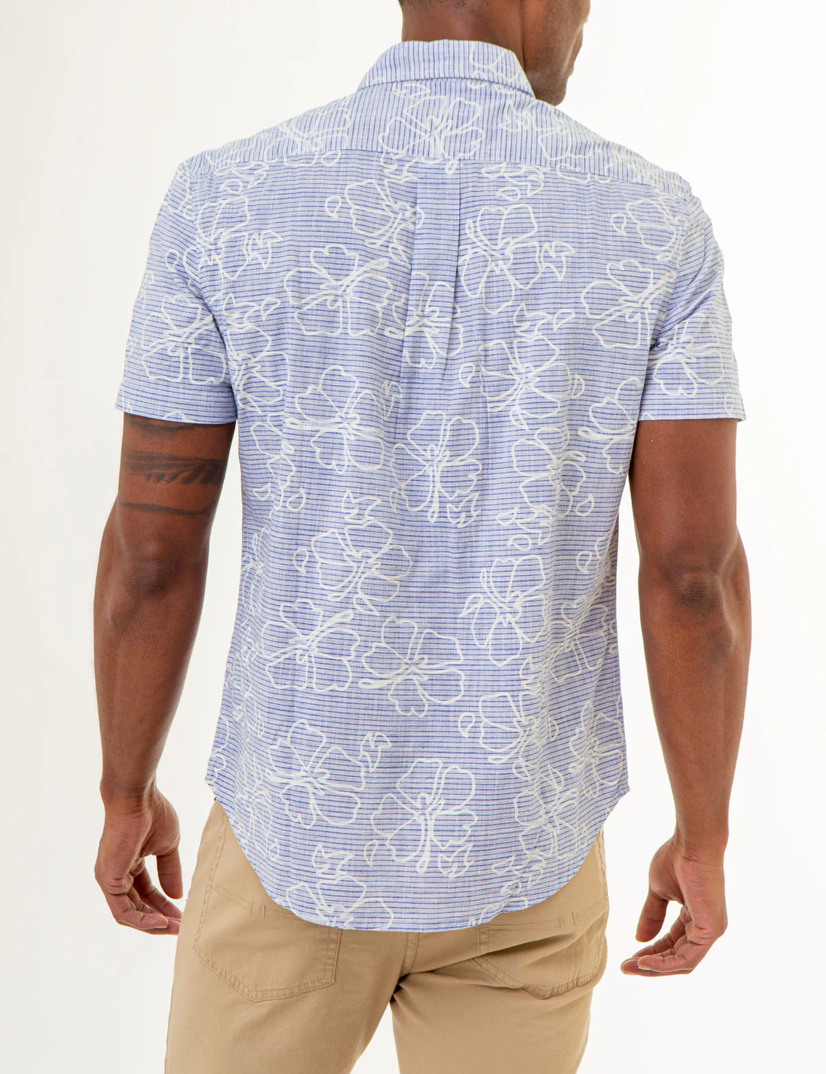 HIBISCUS SLUB POPLIN SHIRT WITH POCKET - Image 11