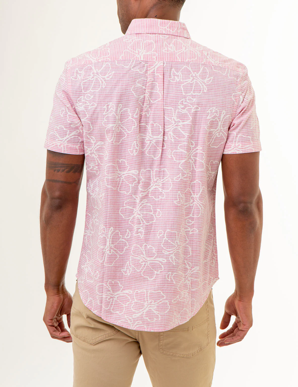 HIBISCUS SLUB POPLIN SHIRT WITH POCKET - Image 4