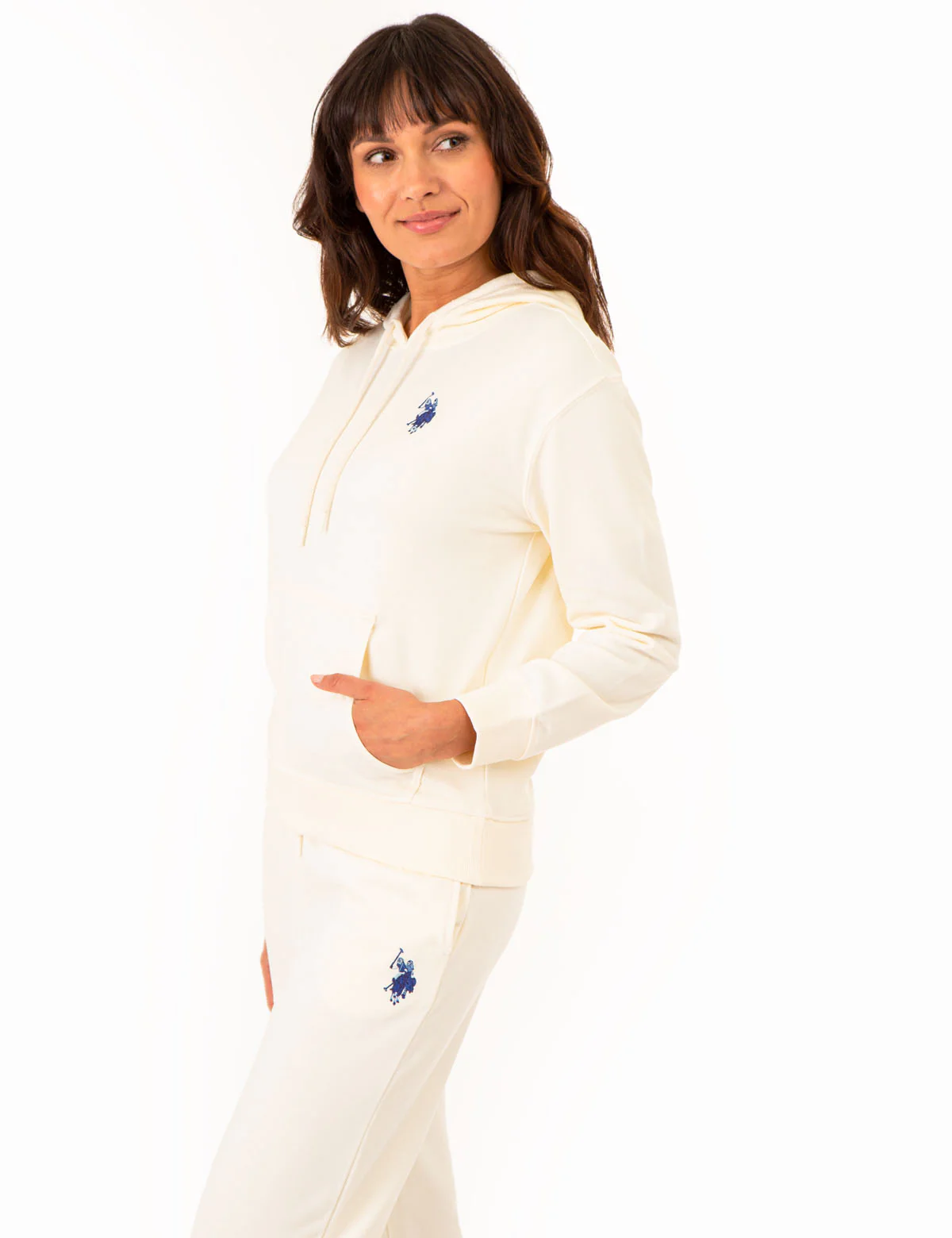 HIGH LOW MULTI TONAL LOGO HOODIE - Image 19