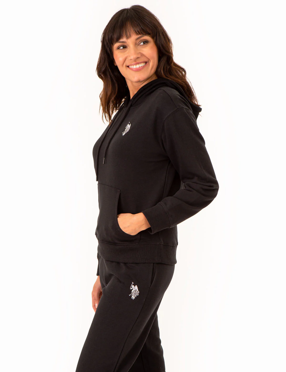 HIGH LOW MULTI TONAL LOGO HOODIE - Image 23