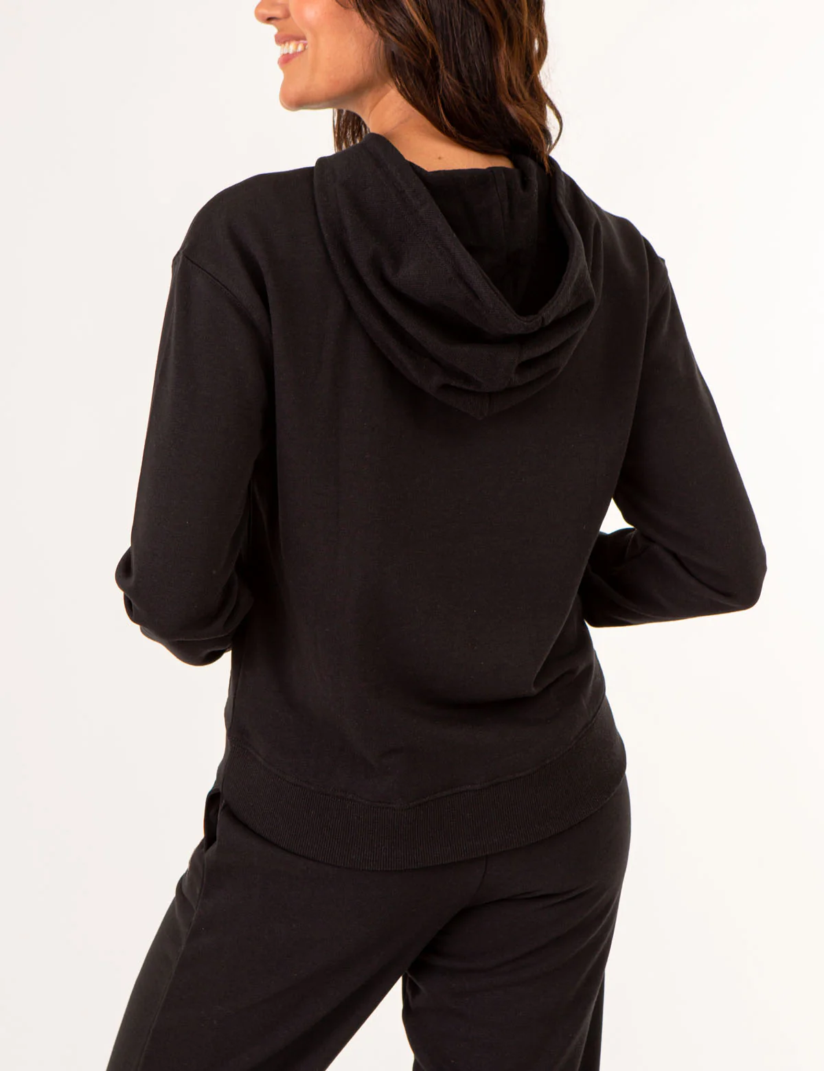 HIGH LOW MULTI TONAL LOGO HOODIE - Image 24