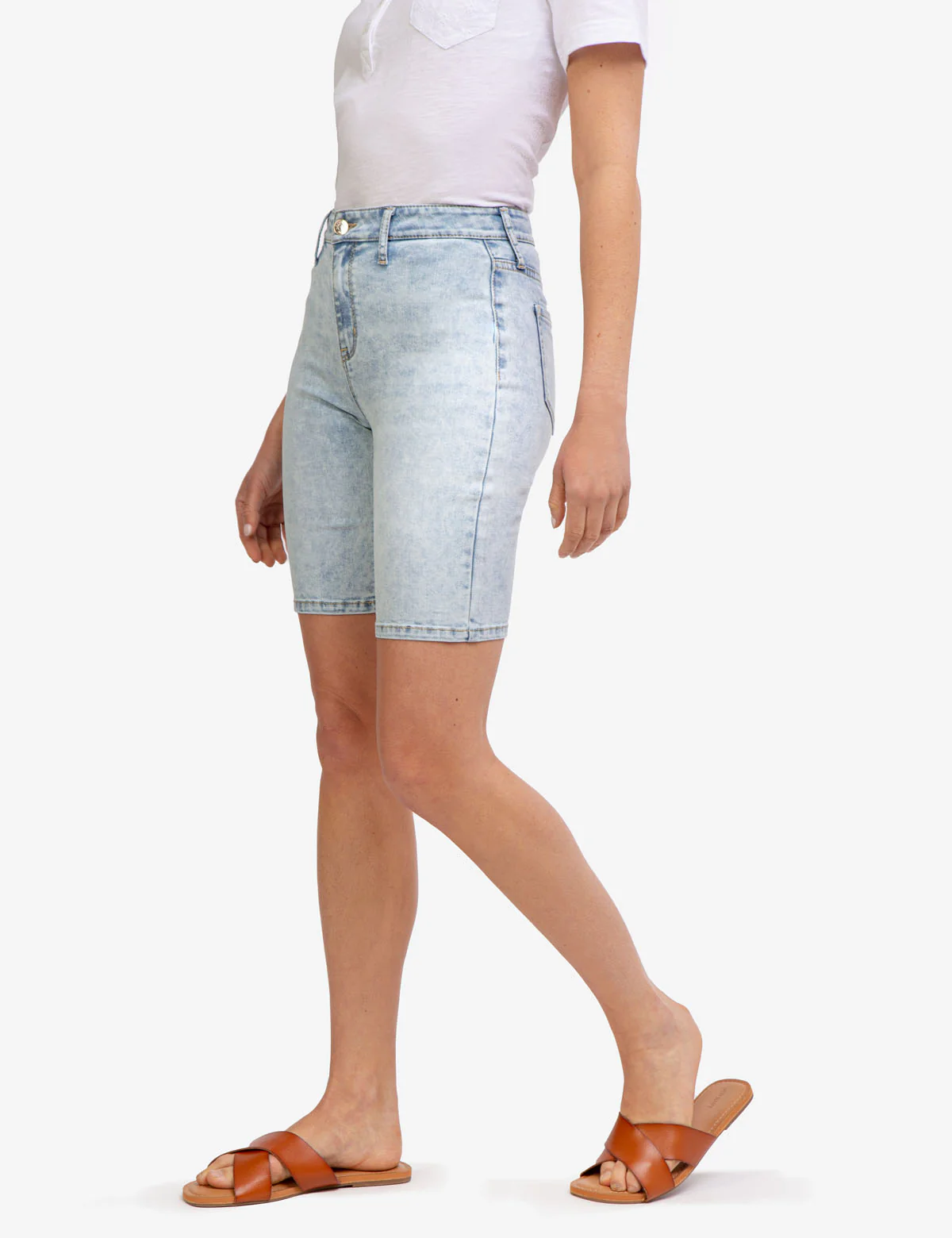 HIGH RISE BERMUDA SHORTS - Image 4