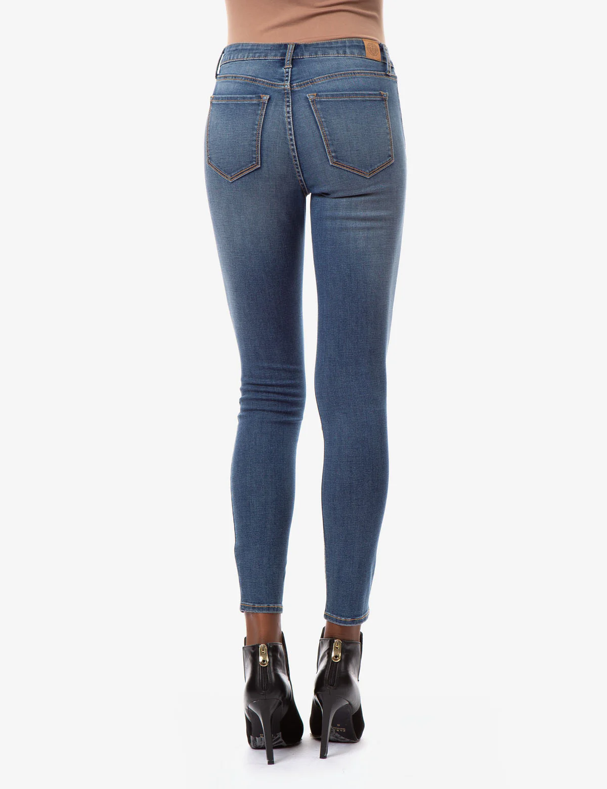 REPREVE® HIGH RISE DESTRUCTED JEANS - Image 3