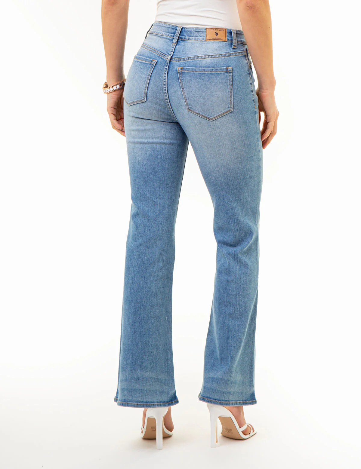 HIGH RISE FLARE JEANS - Image 5