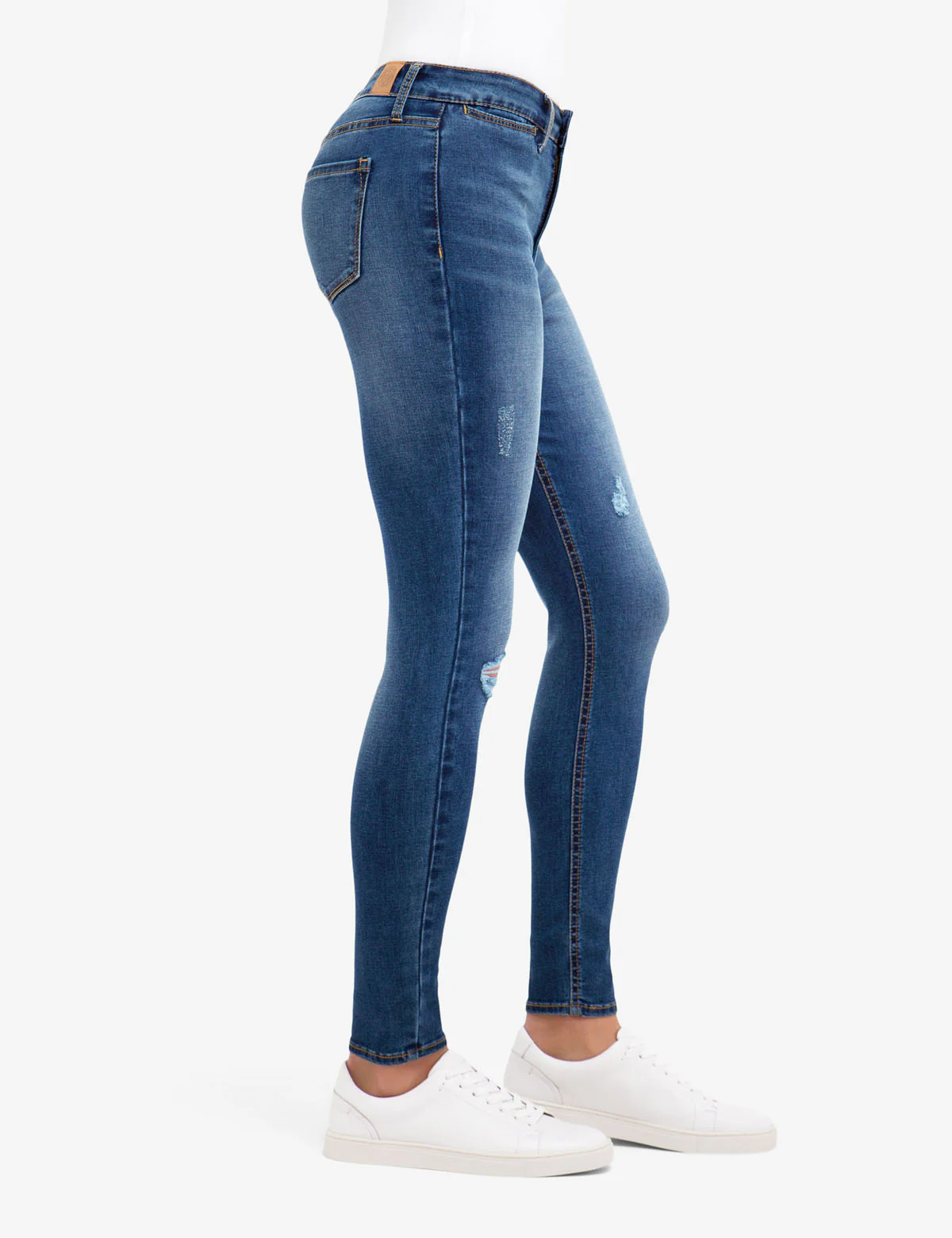 REPREVE® HIGH RISE DESTRUCTED JEGGING - Image 2