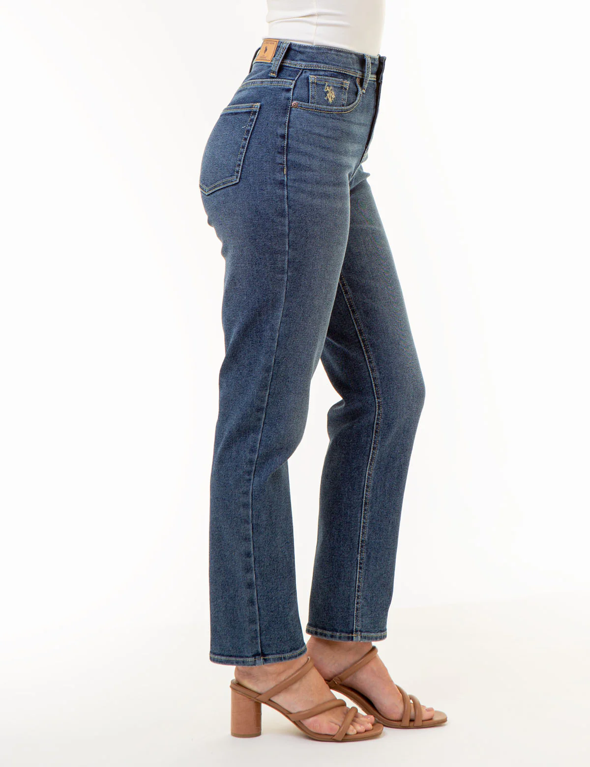 HIGH RISE VINTAGE STRAIGHT JEANS - Image 5