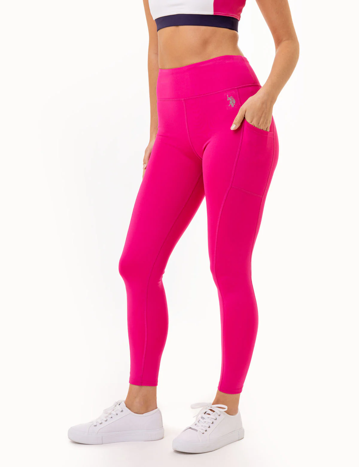 USPA SPORT HIGH WAISTED ESSENTIAL LEGGING - Image 16
