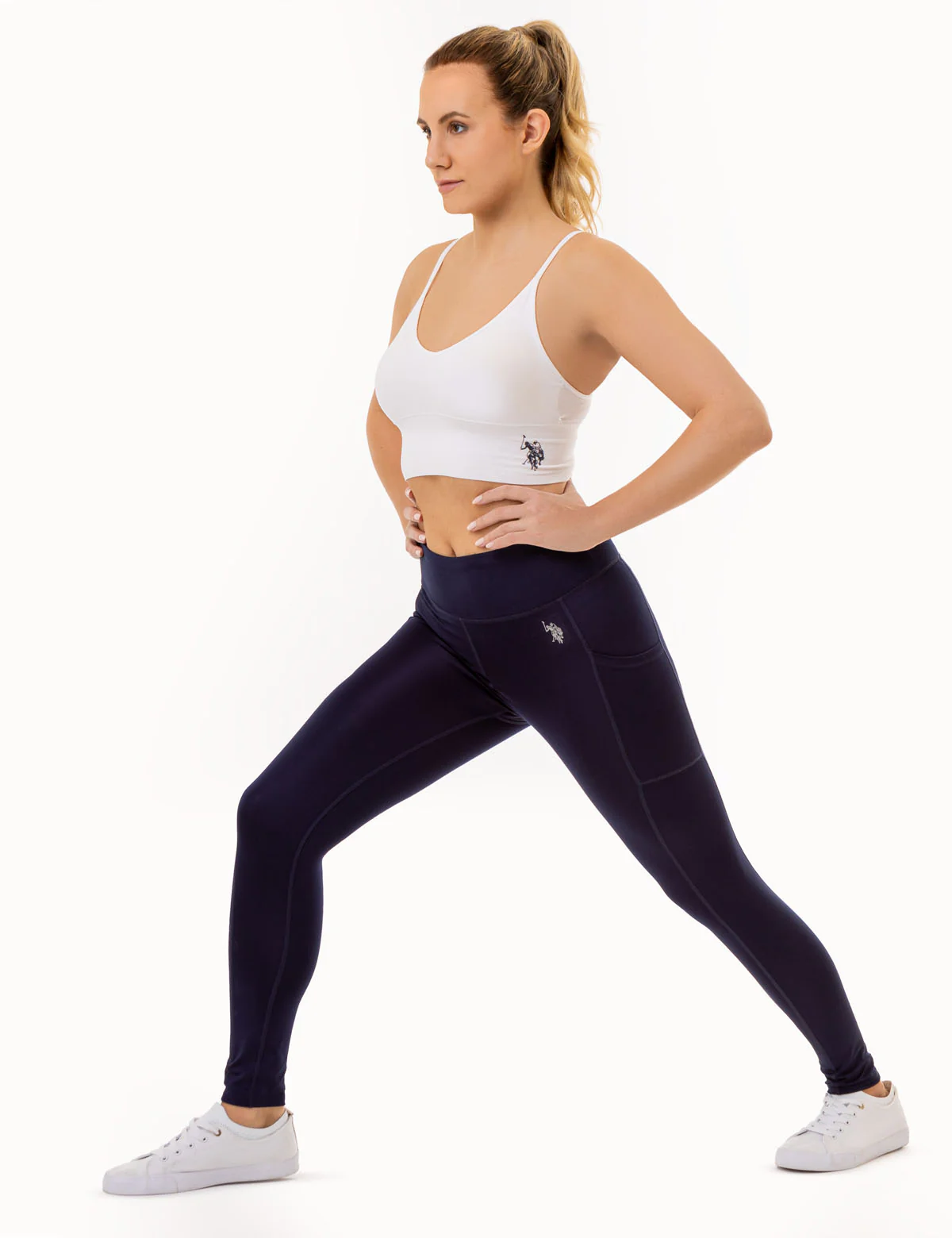 USPA SPORT HIGH WAISTED ESSENTIAL LEGGING - Image 8
