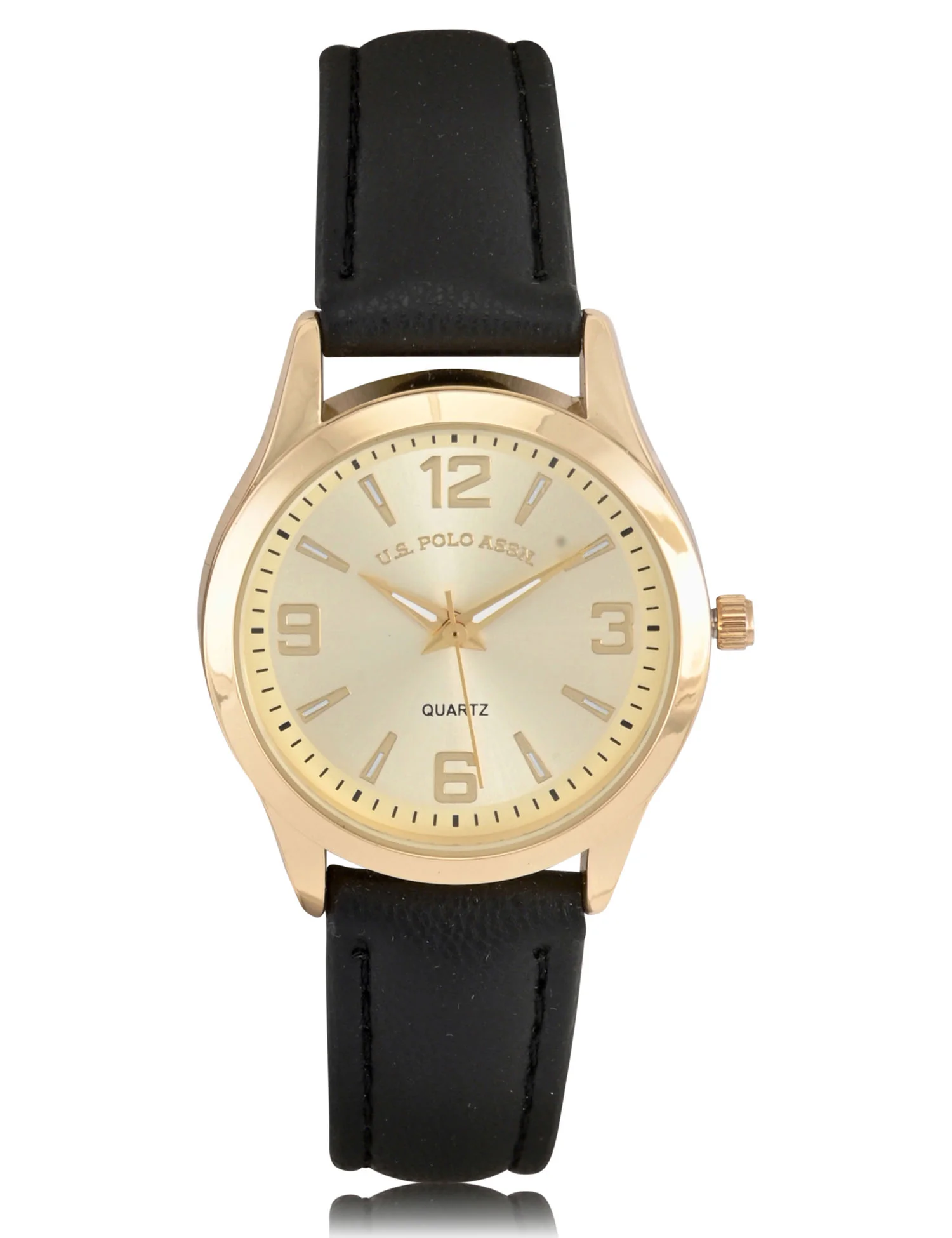 HIS AND HERS BLACK STRAP WATCH SET - Image 4