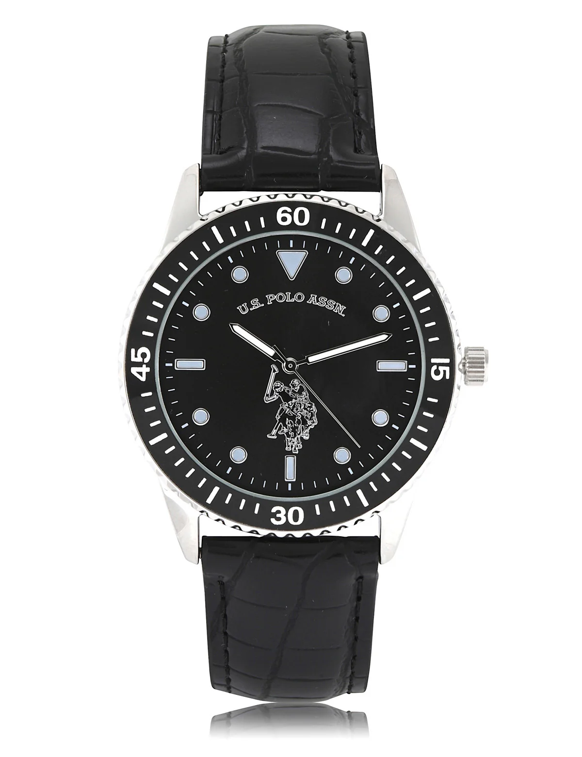 HIS AND HERS CLASSIC BLACK STRAP WATCH SET - Image 3