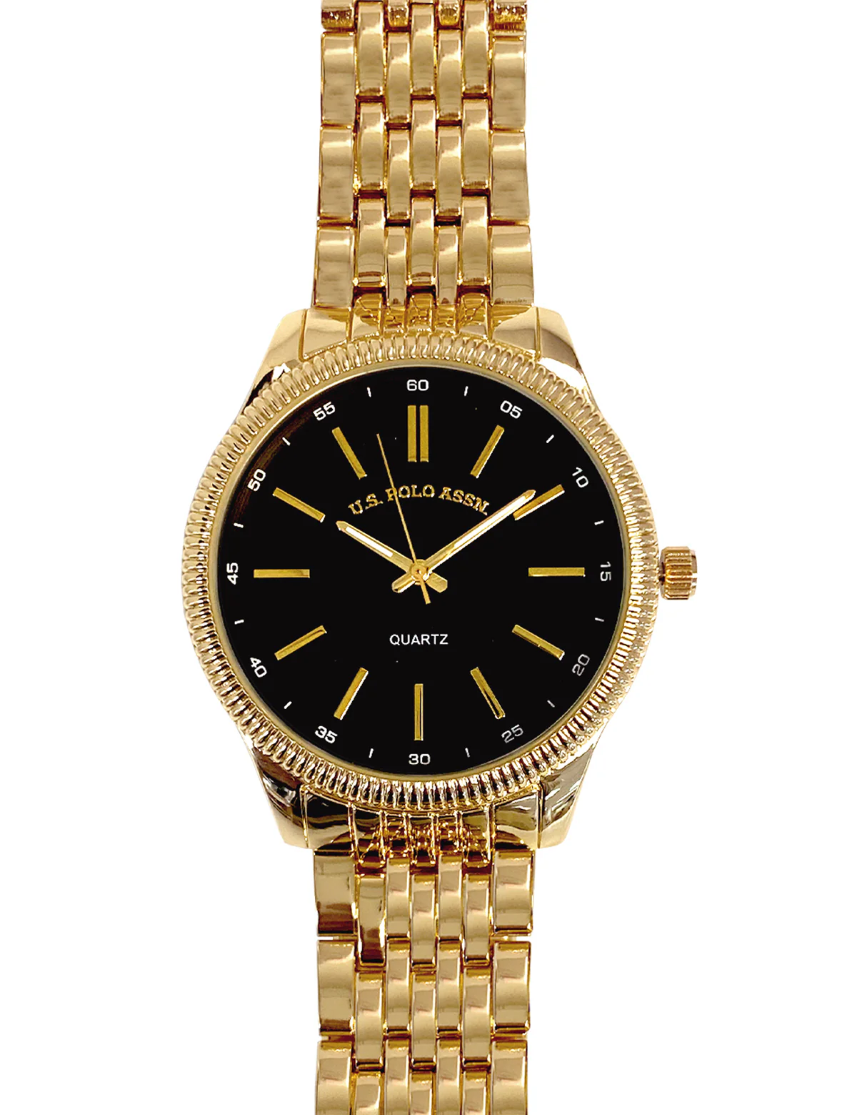 HIS AND HERS GOLD LINK WATCH SET - Image 3