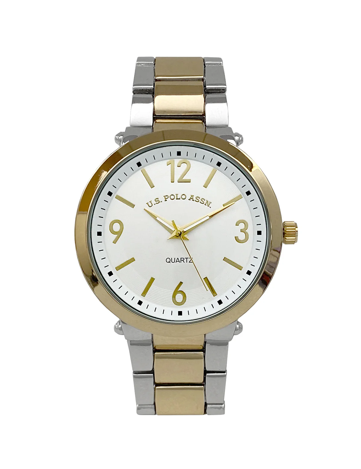 HIS AND HERS TWO TONE LINK WATCH SET - Image 2