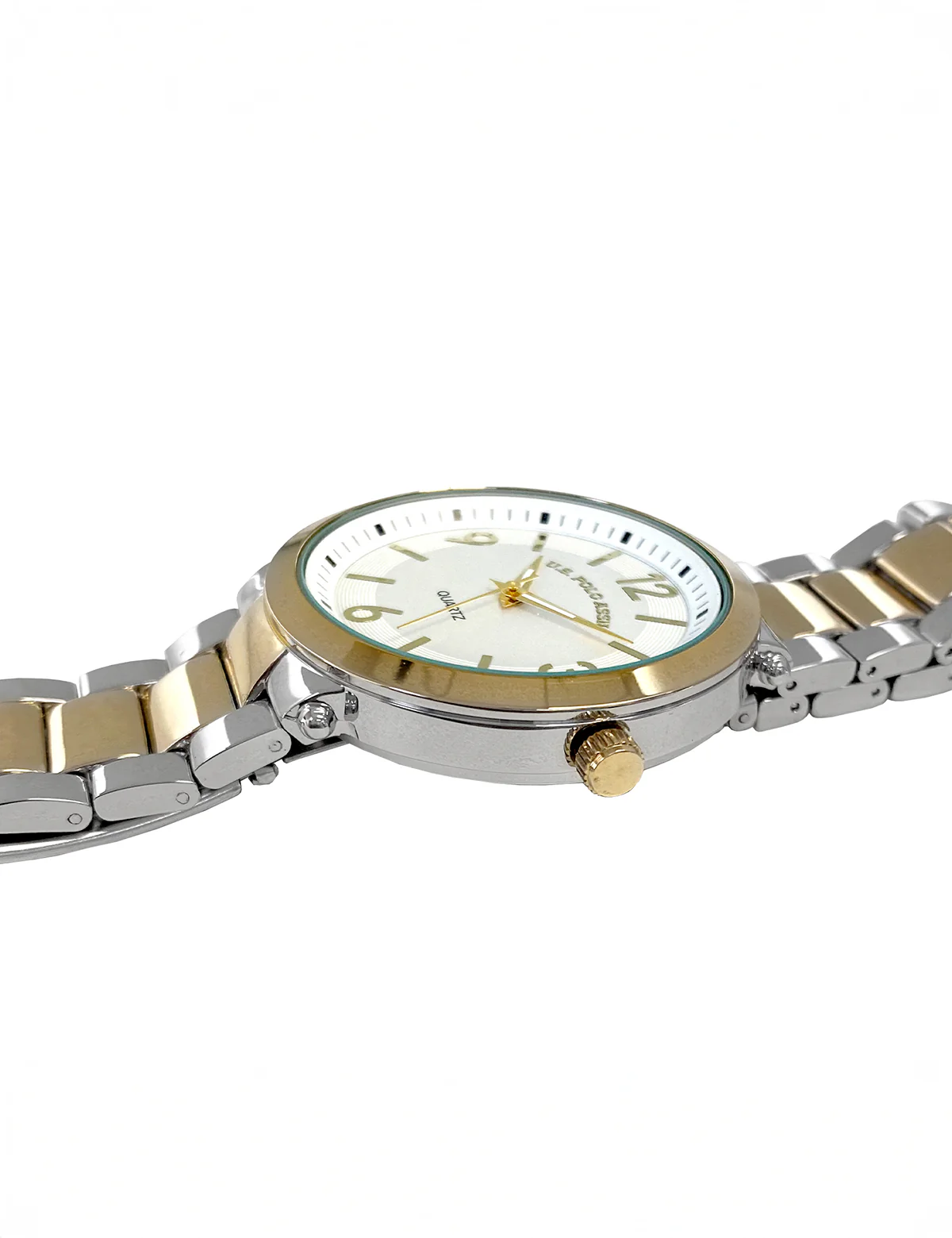 HIS AND HERS TWO TONE LINK WATCH SET - Image 3