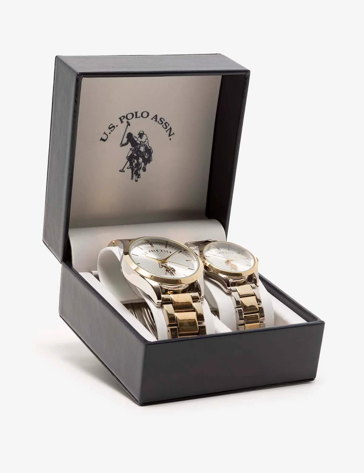 HIS AND HERS TWO TONE WATCH SET - Image 2
