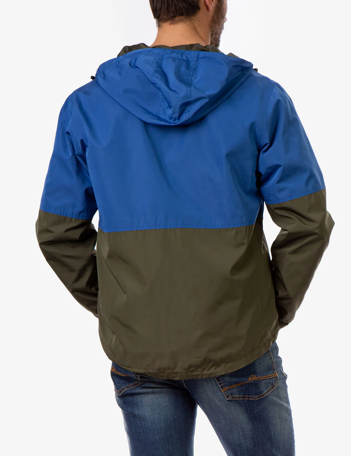 HOODED COLORBLOCK WINDBREAKER - Image 25