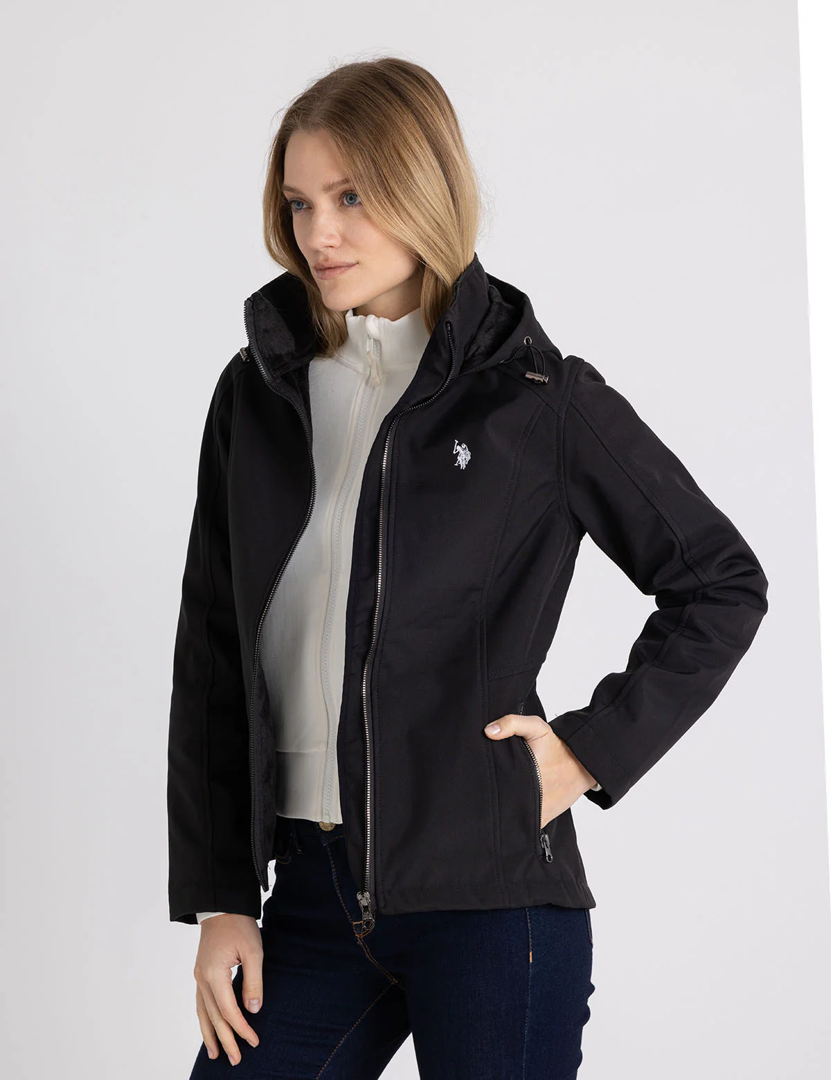 HOODED FLEECE JACKET - Image 4