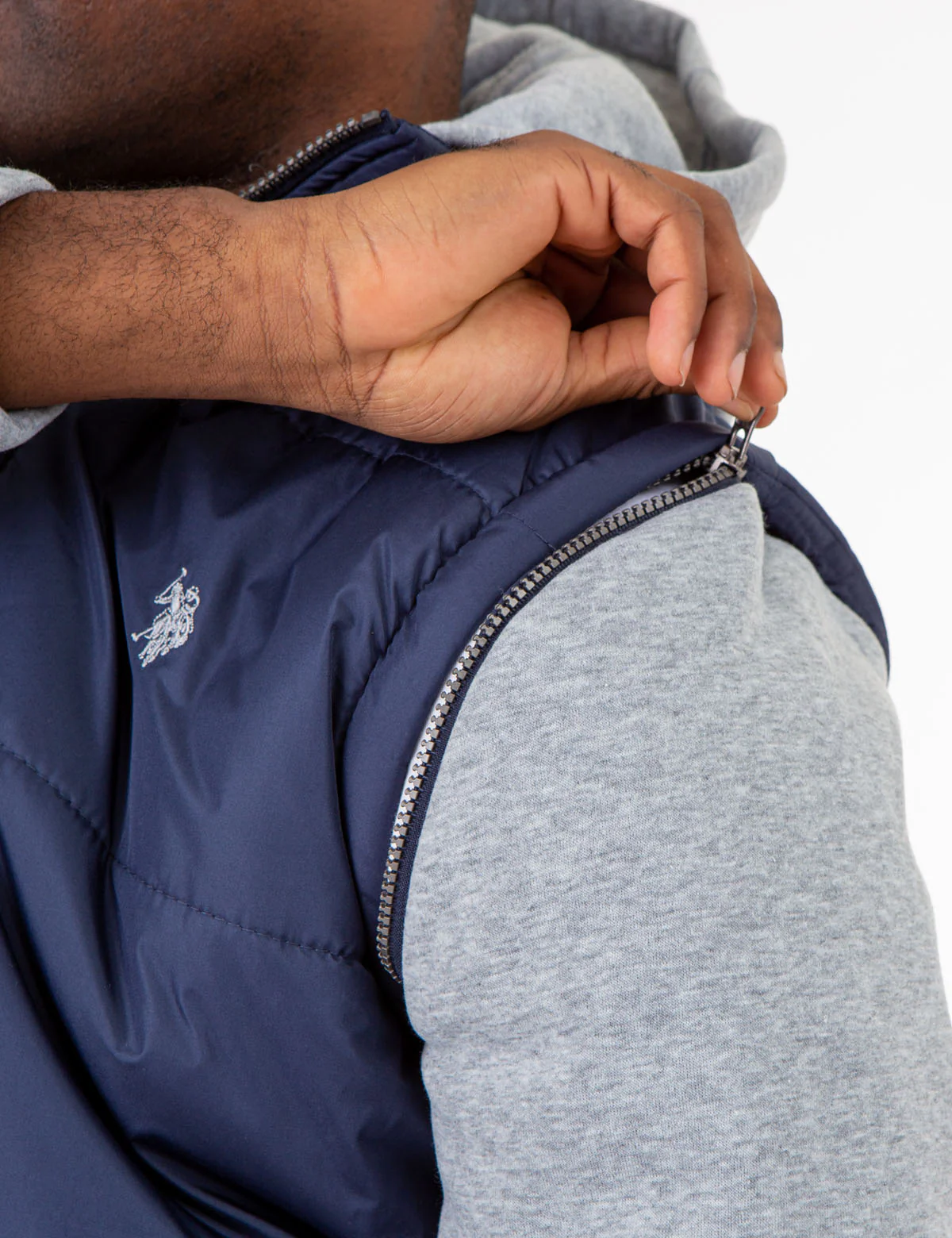 HOODED FLEECE JACKET WITH ZIP SLEEVES - Image 6