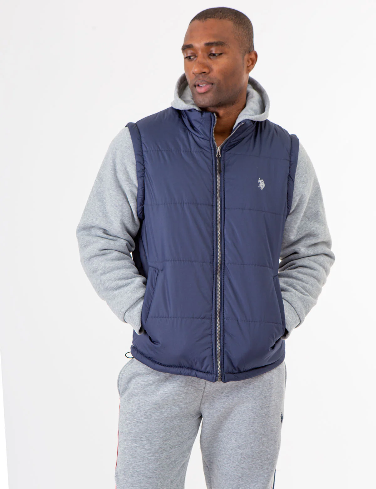 HOODED FLEECE JACKET WITH ZIP SLEEVES - Image 8