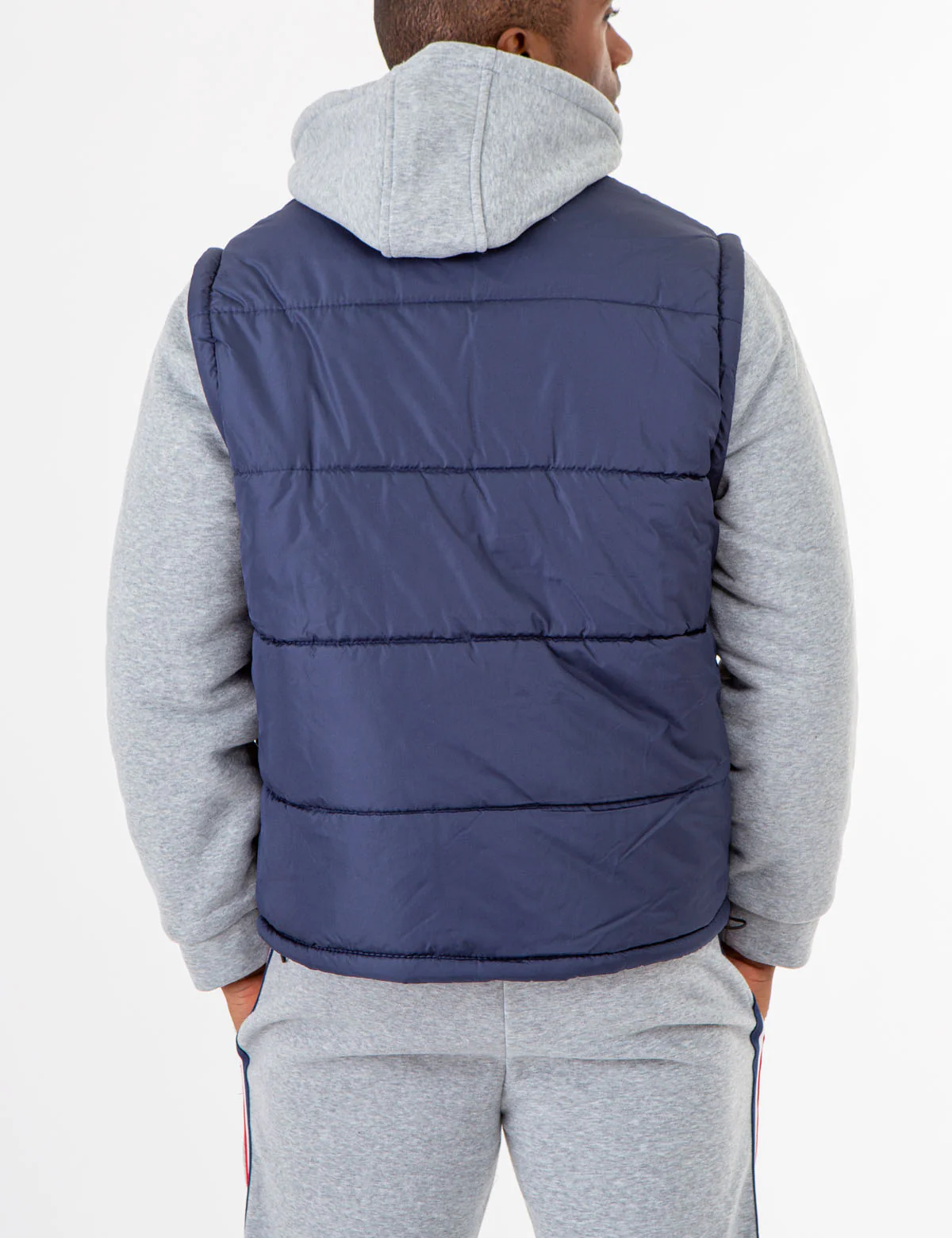 HOODED FLEECE JACKET WITH ZIP SLEEVES - Image 9