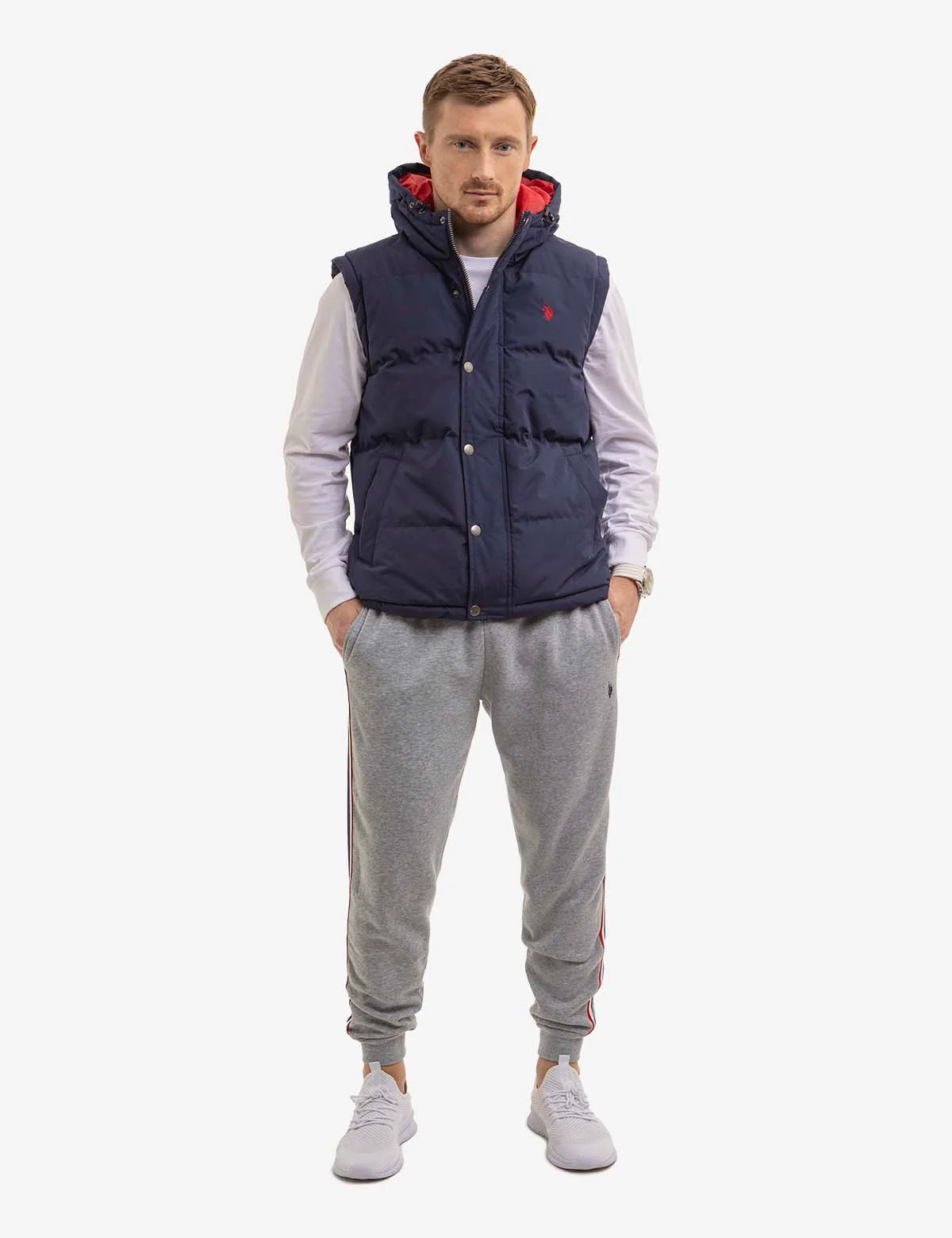 HOODED PUFFER VEST - Image 2